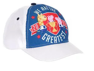 Šiltovka PEPPA PIG biela - č.54