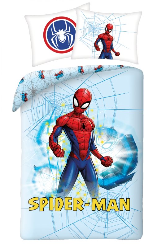 Obliečky 140x200 SPIDERMAN bledé