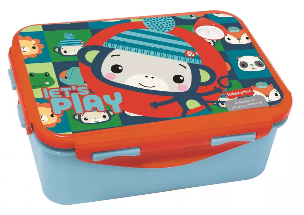 Desiatový box FISHER PRICE opica 01