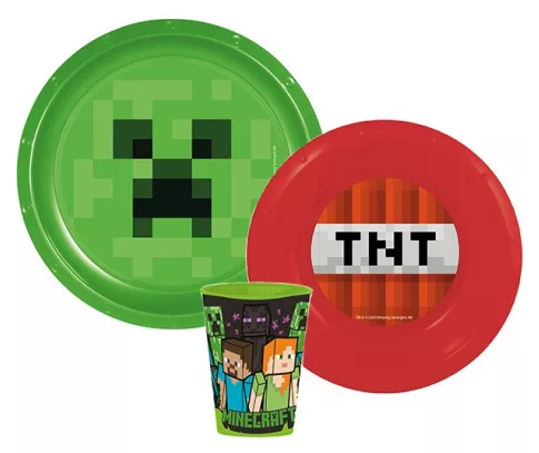 Plastový set MINECRAFT