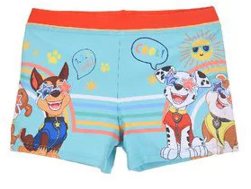 Chlapčenské plavky PAW PATROL modré - 5r.