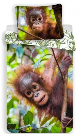 Obliečky 140x200 ORANGUTAN