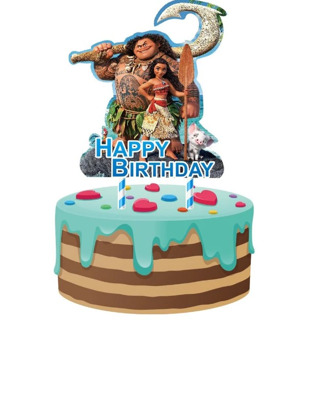 Tortový zápich VAIANA