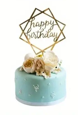 Tortový zápich HAPPY BIRTHDAY 03