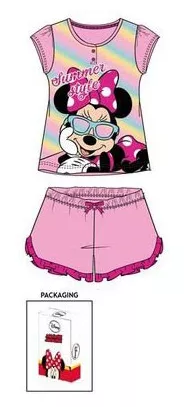 Pyžamo krátke MINNIE ružové - 5r.