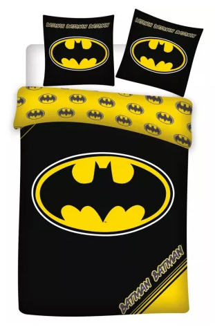 Obliečky 140x200 BATMAN znak