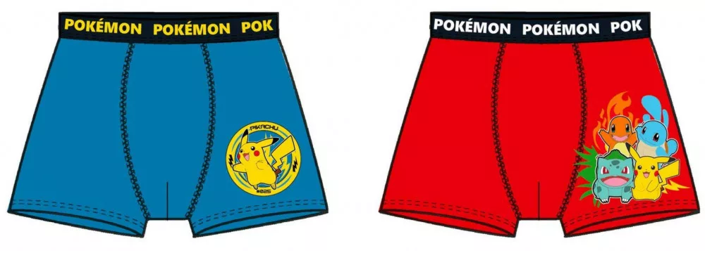 Boxerky 2ks POKÉMON - 6r.