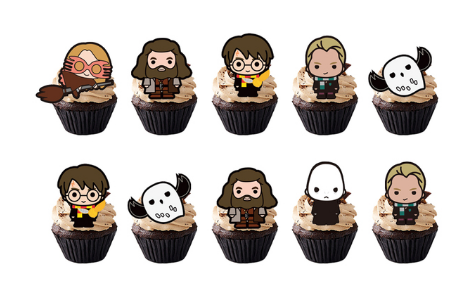 Tortový zápich HARRY POTTER (24ks)