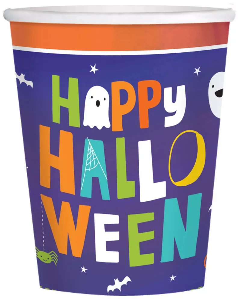 Papierový pohár 250ml HALLOWEEN
