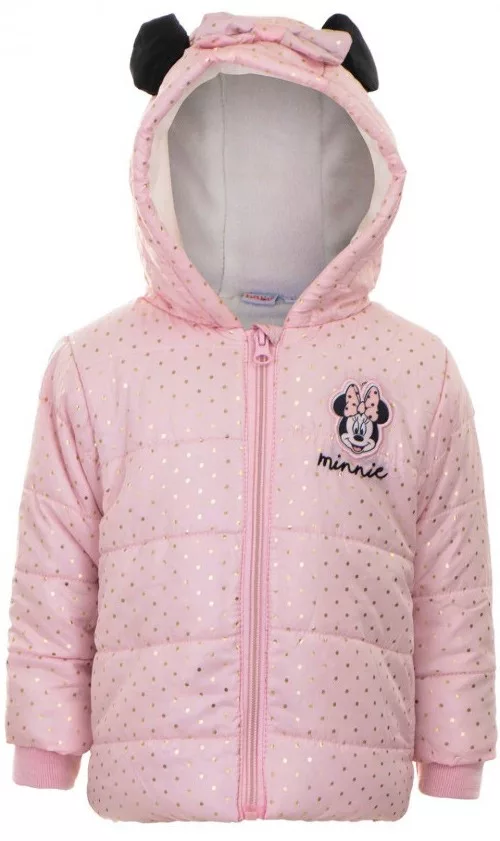 Bunda MINNIE MOUSE ružová - 18m.