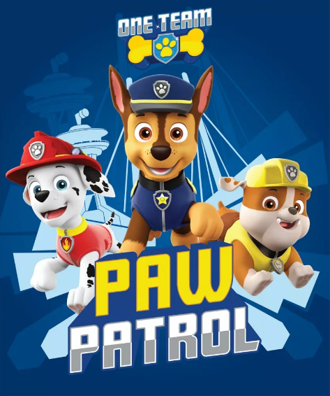 Deka 100x140 PAW PATROL boy