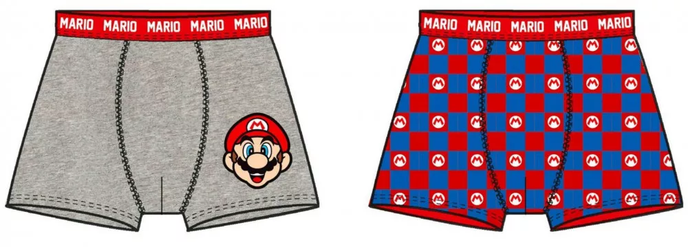 Boxerky 2ks SUPER MARIO - 6r.