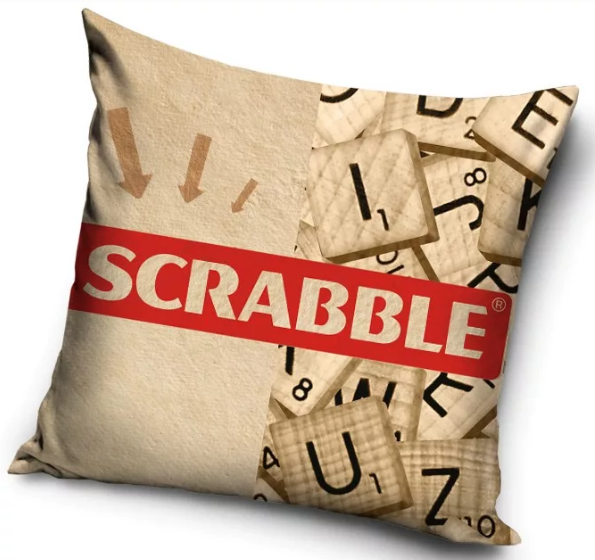 Obliečka na vankúšik 40x40 SCRABBLE