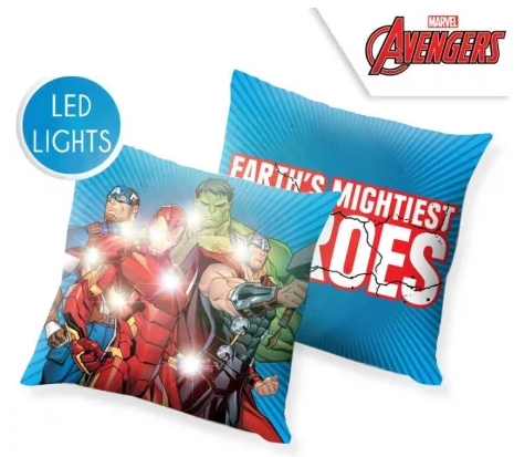LED vankúš AVENGERS