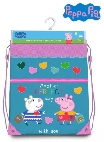 Vrecko na prezúvky PEPPA PIG 42cm