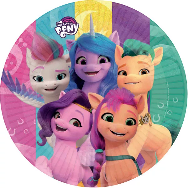 Papierový tanier 23cm MY LITTLE PONY 01
