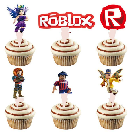 Tortový zápich  ROBLOX (24ks)