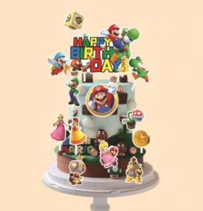 Tortový zápich SUPER MARIO (24ks)