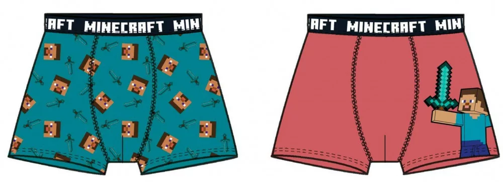 Boxerky 2ks MINECRAFT 01 - 12r.