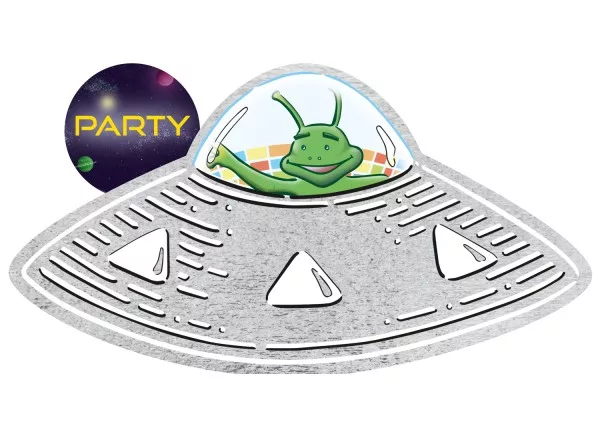 Pozvánka (8ks) UFO
