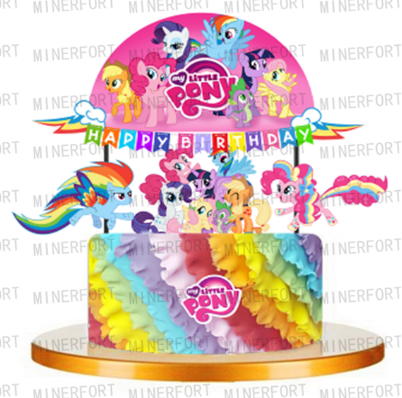 Tortový zápich MY LITTLE PONY