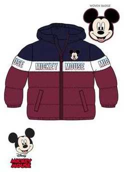 Zimná bunda MICKEY MOUSE bordová - 6m.