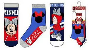 Ponožky 3ks MINNIE mašľa - 31/34