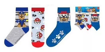 Ponožky 3ks PAW PATROL Chase - 31/34 