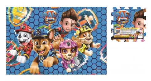 Puzzle penové PAW PATROL 6ks