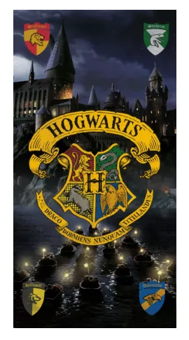 Osuška 70x140 HARRY POTTER erby