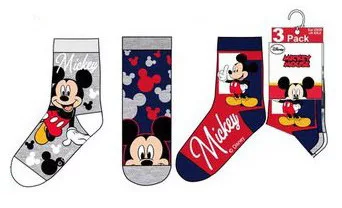 Ponožky 3ks MICKEY - 27/30