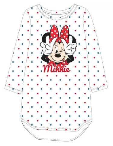 Nočná košeľa MINNIE bodky - 8r.