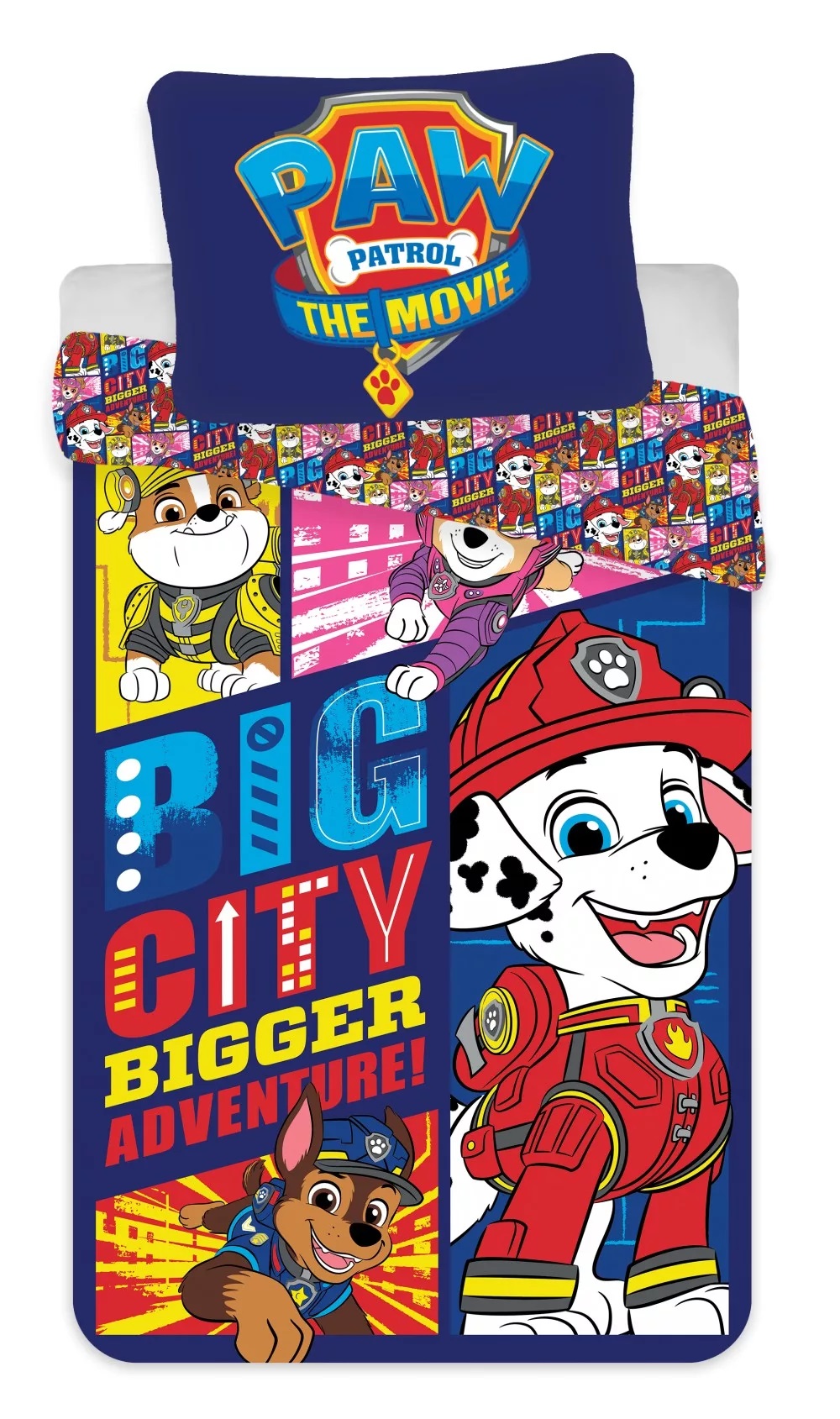 Obliečky 140x200 PAW PATROL koláž