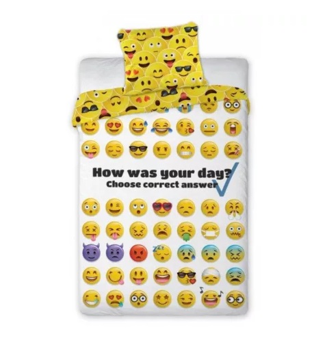 Obliečky 140x200 EMOJI