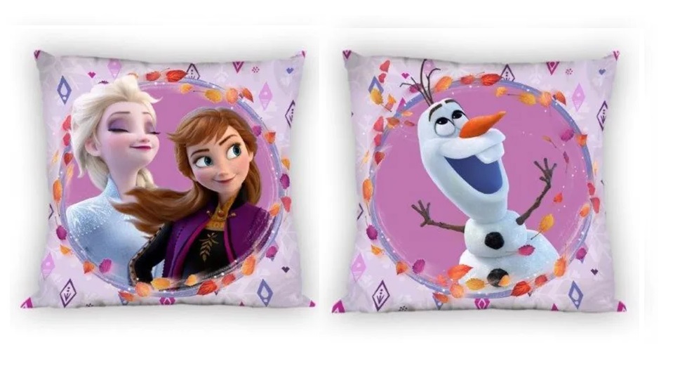 Obliečka na vankúšik 40x40 FROZEN fialková