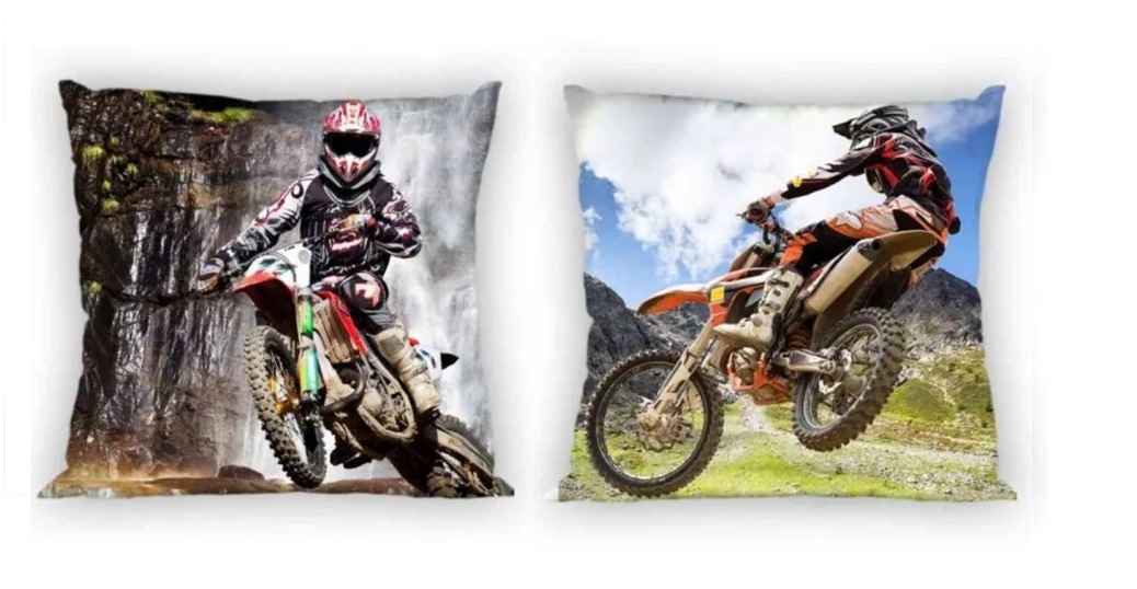 Obliečka na vankúšik 40x40 MOTOCROSS