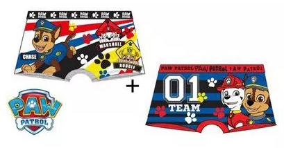 Boxerky 2ks PAW PATROL team - 6/8r.