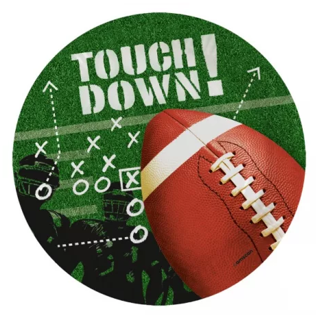 Papierový tanier 22,8cm TOUCH DOWN