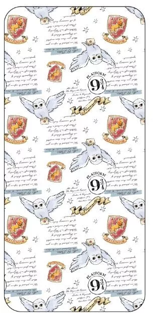 Plachta 90x200 HARRY POTTER sova