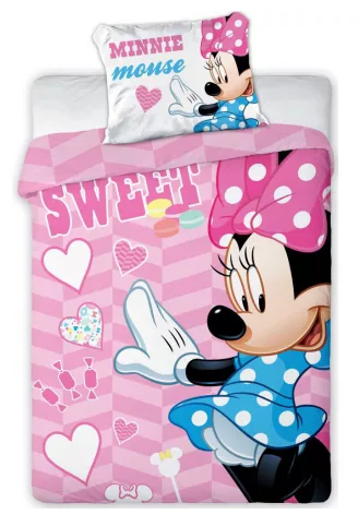 Obliečky do postieľky 100x135 MINNIE sweet