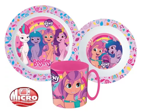 Jedálenský set - plast MY LITTLE PONY 01