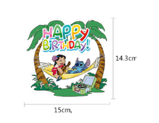 Tortový zápich LILO A STITCH (25ks)