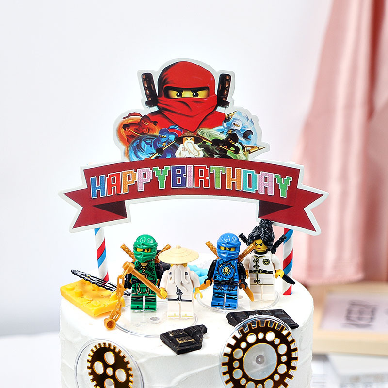 Tortový zápich LEGO NINJAGO
