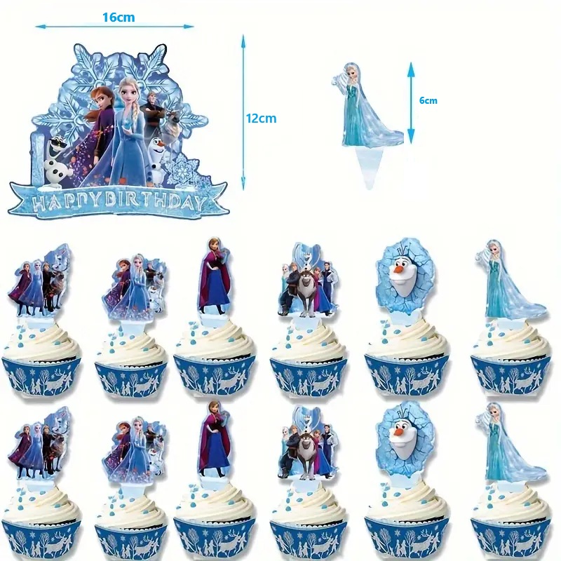 Tortový zápich FROZEN 03 (13ks)