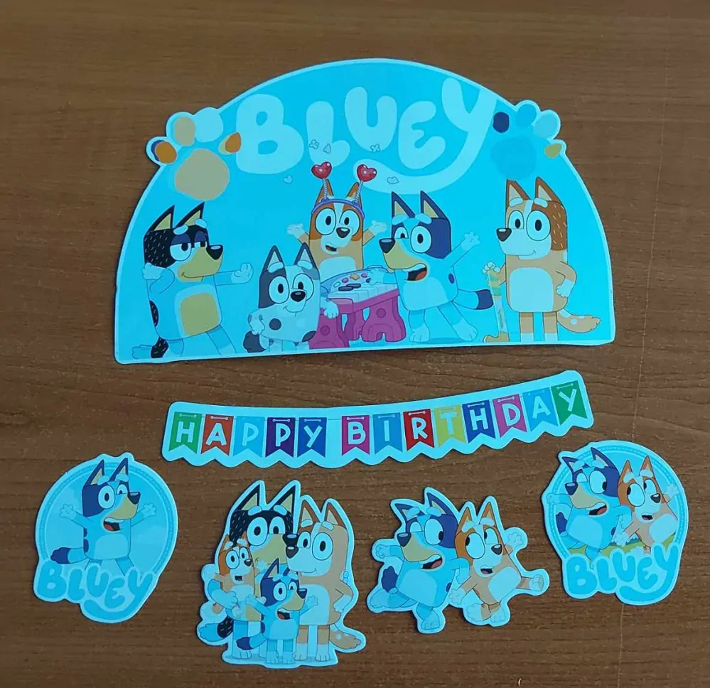 Tortový zápich BLUEY