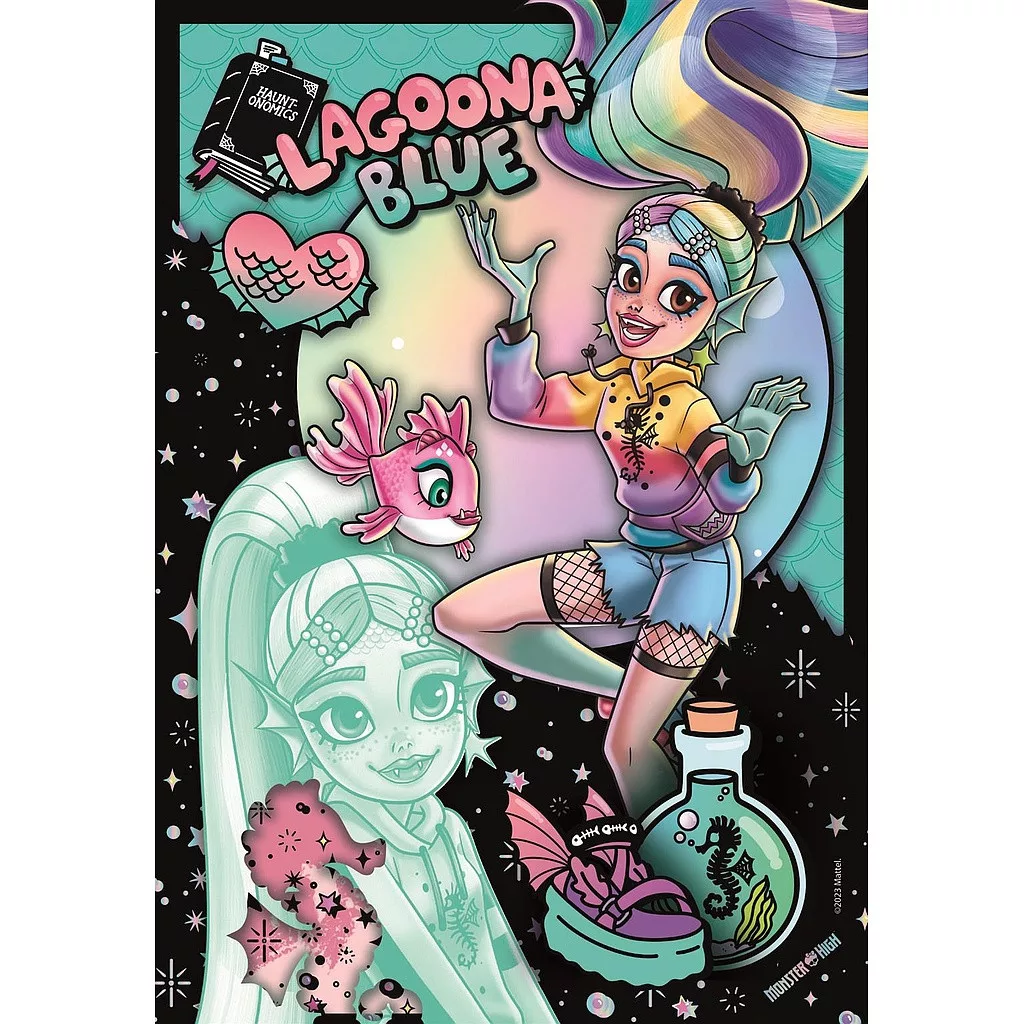Puzzle 150 dielikov MONSTER HIGH Lagoona