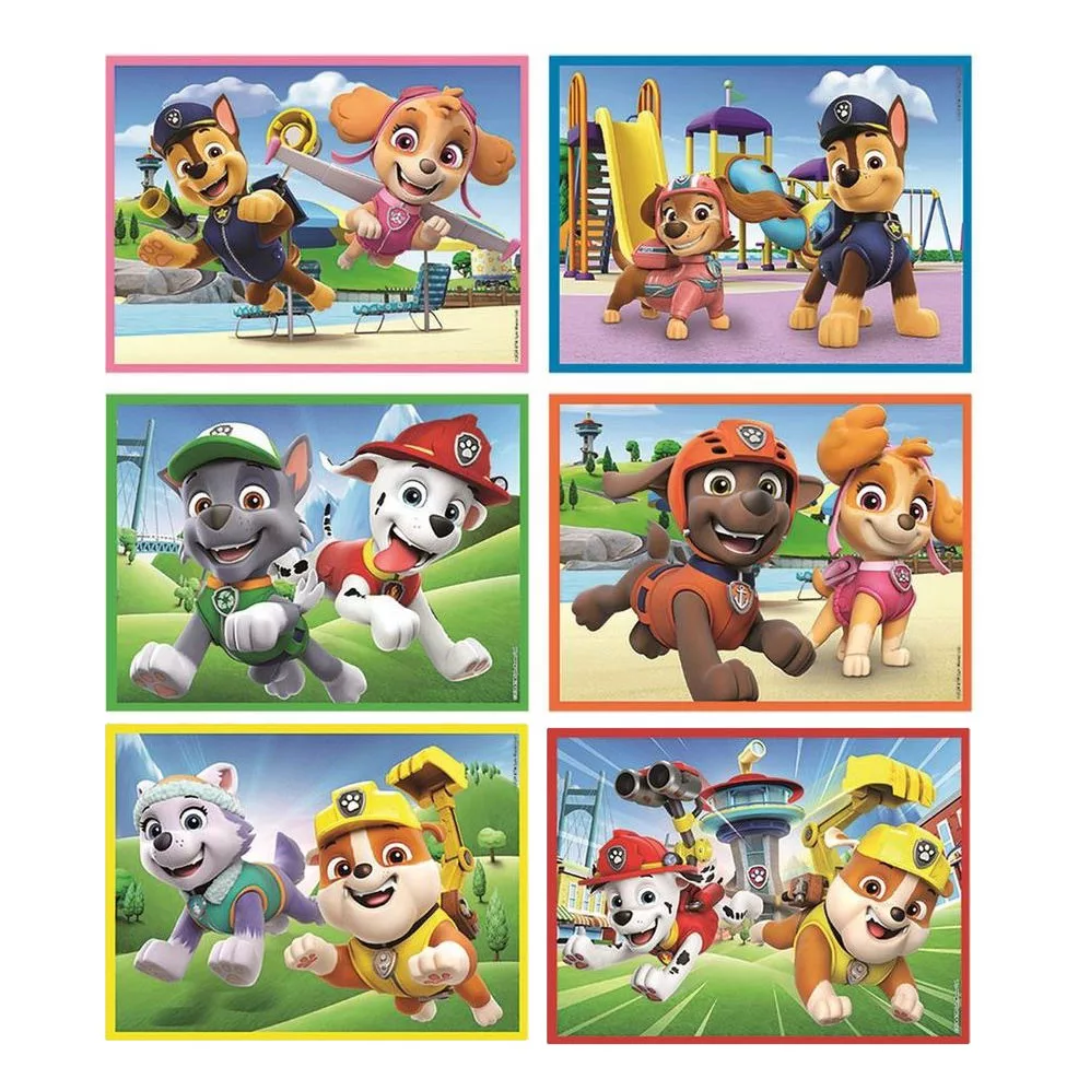 Rozprávkové kocky 12ks PAW PATROL