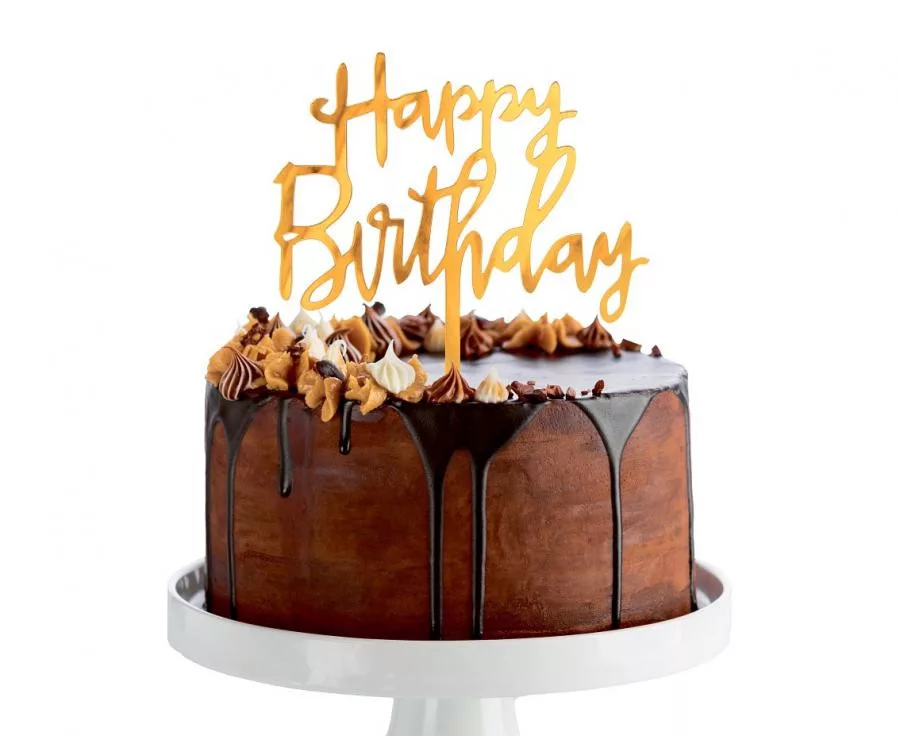 Tortový zápich HAPPY BIRTHDAY