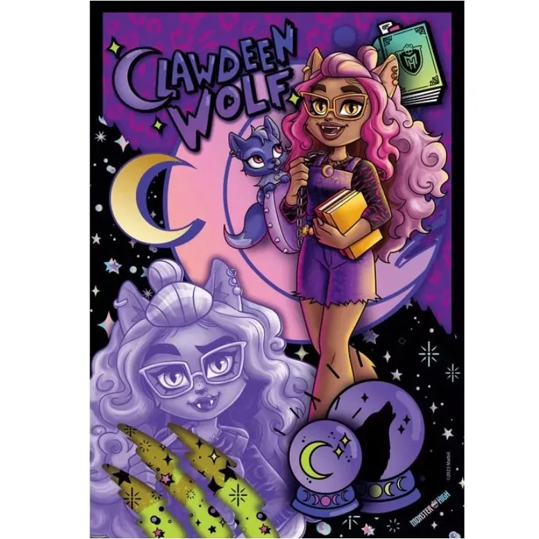 Puzzle 150 dielikov MONSTER HIGH Clawdeen