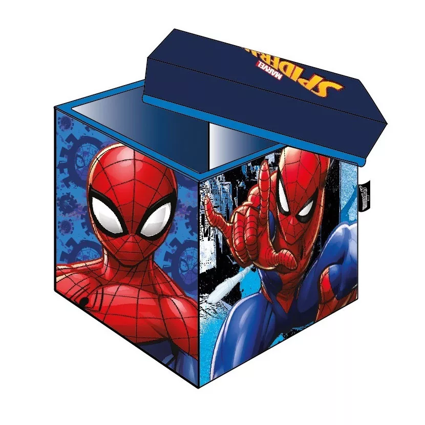 Úložný box - taburetka MICKEY modrá